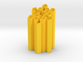 838 Penholder in Yellow Smooth Versatile Plastic
