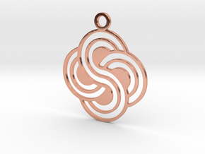Roundway C.C Pendant in Polished Copper
