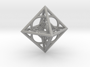 Nested octahedron in Aluminum