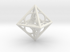 Nested octahedron in PA11 (SLS)