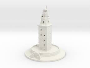 Torre Hercules 2.0 in White Natural Versatile Plastic