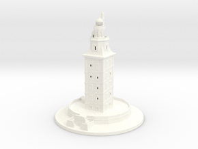 Torre Hercules 2.0 in White Smooth Versatile Plastic