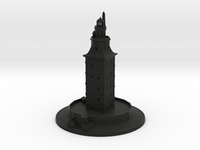 Torre Hercules 2.0 in Black Smooth Versatile Plastic