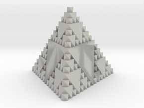 Inverse Sierpinski Tetrahedron Level 3 in Accura Xtreme