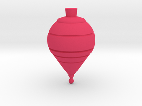 Spinning Top in Pink Smooth Versatile Plastic