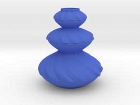 Vase 2114 in Blue Smooth Versatile Plastic