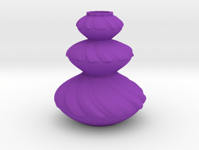Vase 2114 in Purple Smooth Versatile Plastic