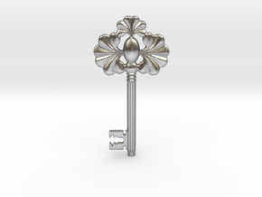 key in Natural Silver