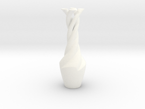Vase 2222 in White Smooth Versatile Plastic