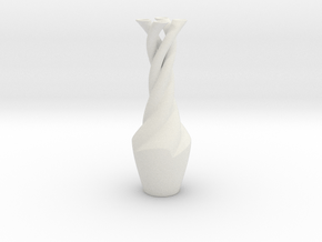 Vase 2222 in White Natural TPE (SLS)