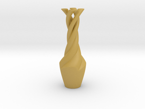 Vase 2222 in Tan Fine Detail Plastic