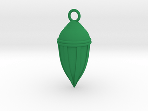 Pendulum in Green Smooth Versatile Plastic