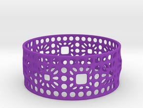 bracelet in Purple Smooth Versatile Plastic