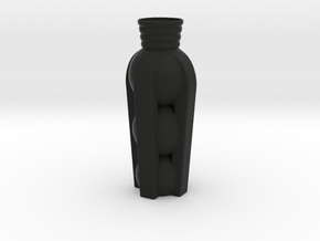 Vase 02022020 in Black Smooth PA12