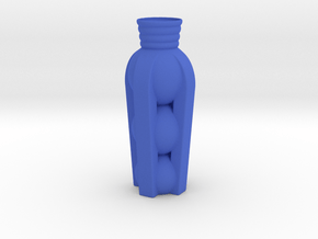 Vase 02022020 in Blue Smooth Versatile Plastic