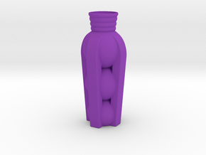 Vase 02022020 in Purple Smooth Versatile Plastic