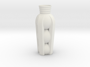 Vase 02022020 in White Natural TPE (SLS)