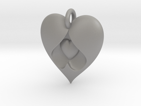 Heart Pendant in Accura Xtreme