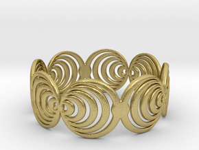 bracelet in Natural Brass