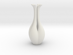Vase 1209 in White Natural Versatile Plastic