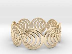 bracelet in 14k Gold Plated Brass