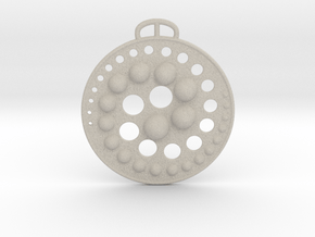 Duality (or Non-Duality) Pendant in Natural Sandstone