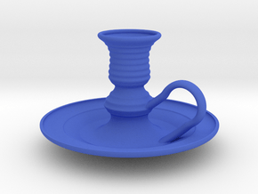 Candle Holder in Blue Smooth Versatile Plastic