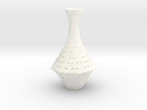 Vase 2340 in White Smooth Versatile Plastic