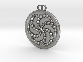 Solsbury CC Pendant in Natural Silver