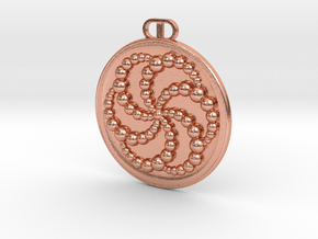 Solsbury CC Pendant in Natural Copper