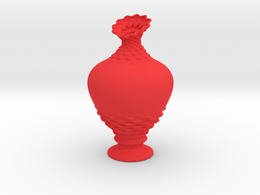 Vase 1541 in Red Smooth Versatile Plastic