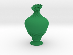 Vase 1541 in Green Smooth Versatile Plastic