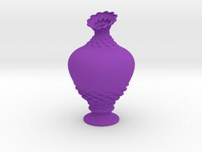Vase 1541 in Purple Smooth Versatile Plastic