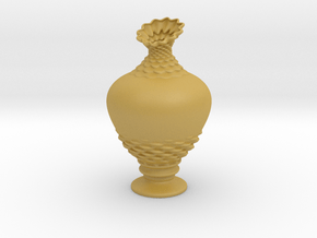 Vase 1541 in Tan Fine Detail Plastic