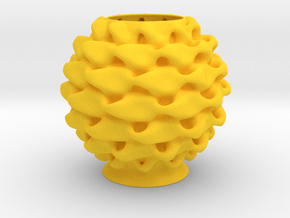 Vase 2323 in Yellow Smooth Versatile Plastic