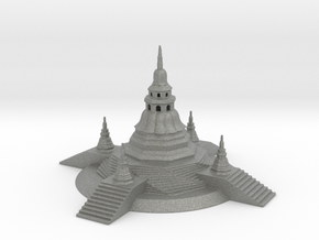 A Pagoda. in Gray PA12 Glass Beads