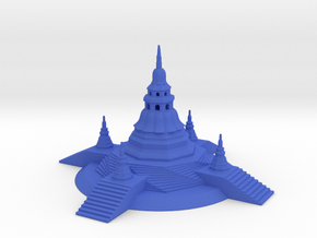 A Pagoda. in Blue Smooth Versatile Plastic
