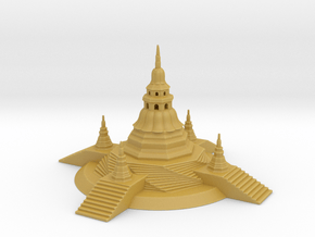 A Pagoda. in Tan Fine Detail Plastic