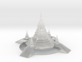 A Pagoda. in Clear Ultra Fine Detail Plastic