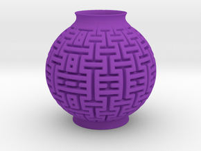 Vase 2236 in Purple Smooth Versatile Plastic