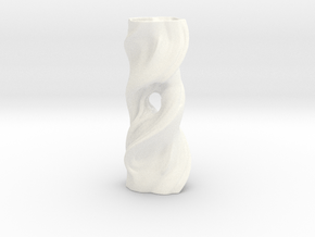 Vase 1246 in White Smooth Versatile Plastic