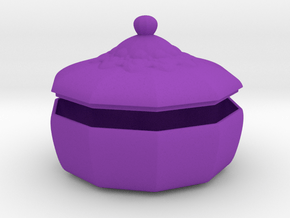 Lil Box in Purple Smooth Versatile Plastic