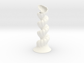 Vase 2000 in White Smooth Versatile Plastic