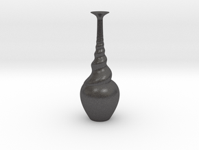 Vase 1218 in Dark Gray PA12 Glass Beads