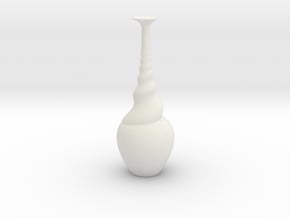 Vase 1218 in White Natural TPE (SLS)