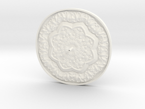 incense_mandala in White Smooth Versatile Plastic
