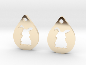 bunny_earrings in Vermeil