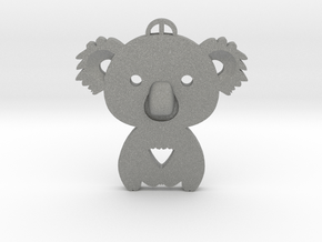 Koala_pendant in Gray PA12
