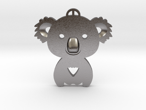 Koala_pendant in Processed Stainless Steel 17-4PH (BJT)