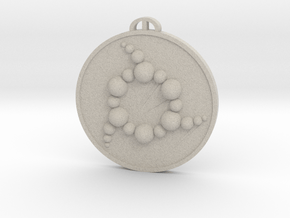 Cuxton Kent Crop Circle Pendant in Natural Sandstone